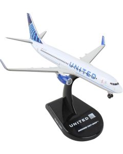 POSTAGE STAMP United Airlines 737-800 