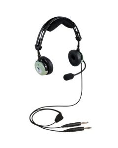 PASSIVE HEADSET-MIC, DUAL PLUG, DUAL EAR, DC JET