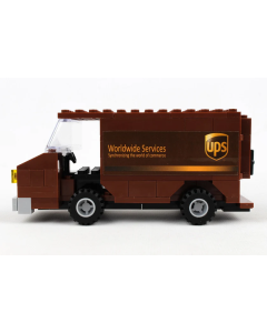 UPS 111 PIECE PACKAGE CAR CONSTRUCTION TOY