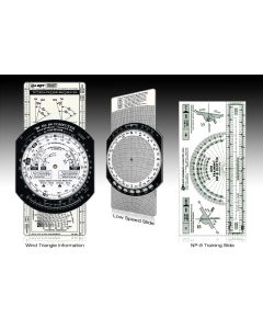 E6B Student Pilot Flight Computer with Instructional Book & Plotter
