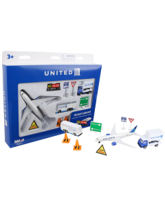 United Airlines Playset