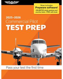 2025-2026 Commercial Pilot Test Prep With Prepware Software