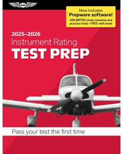 2025-2026 Instrument Rating Test Prep With Prepware Software