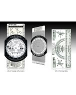 E6B Student Pilot Flight Computer with Instructional Book & Plotter