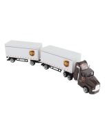 UPS Tandem Tractor Trailer